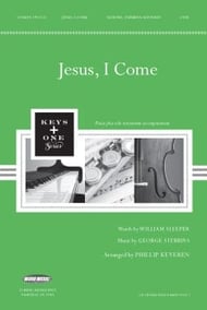 Jesus, I Come SATB choral sheet music cover Thumbnail